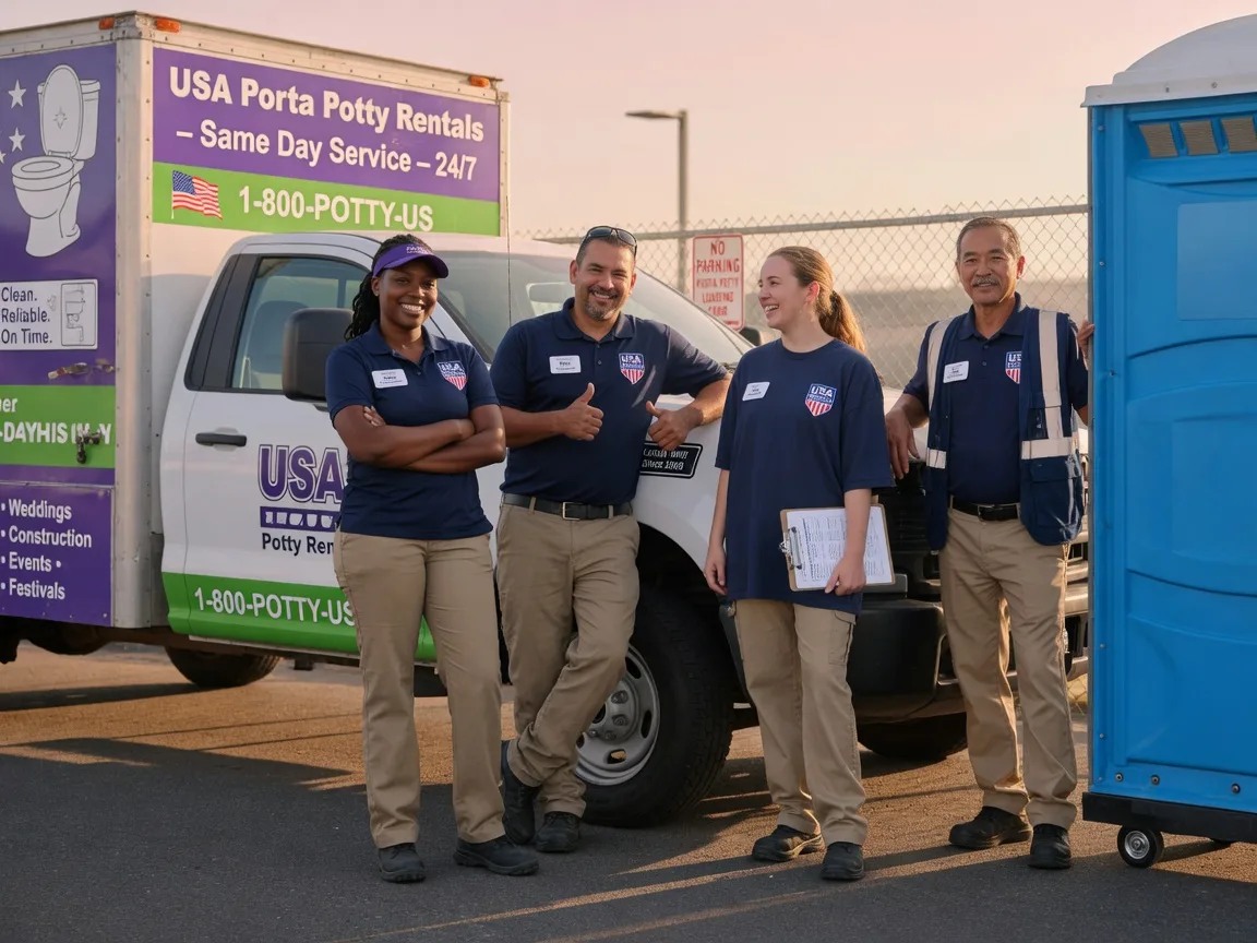 Porta Potty Rental company in Webbers Falls, OK
