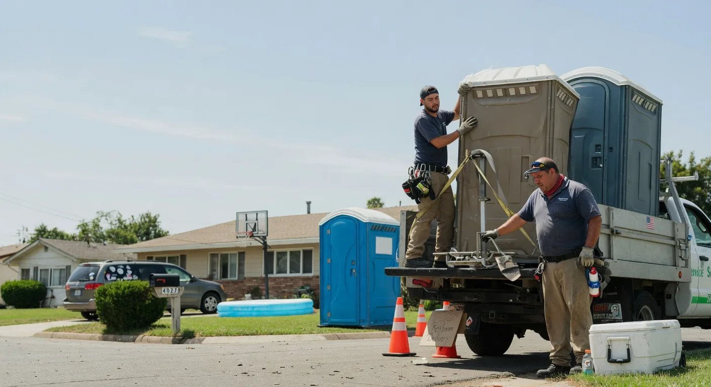 Porta Potty Rental in Webbers Falls, OK near me