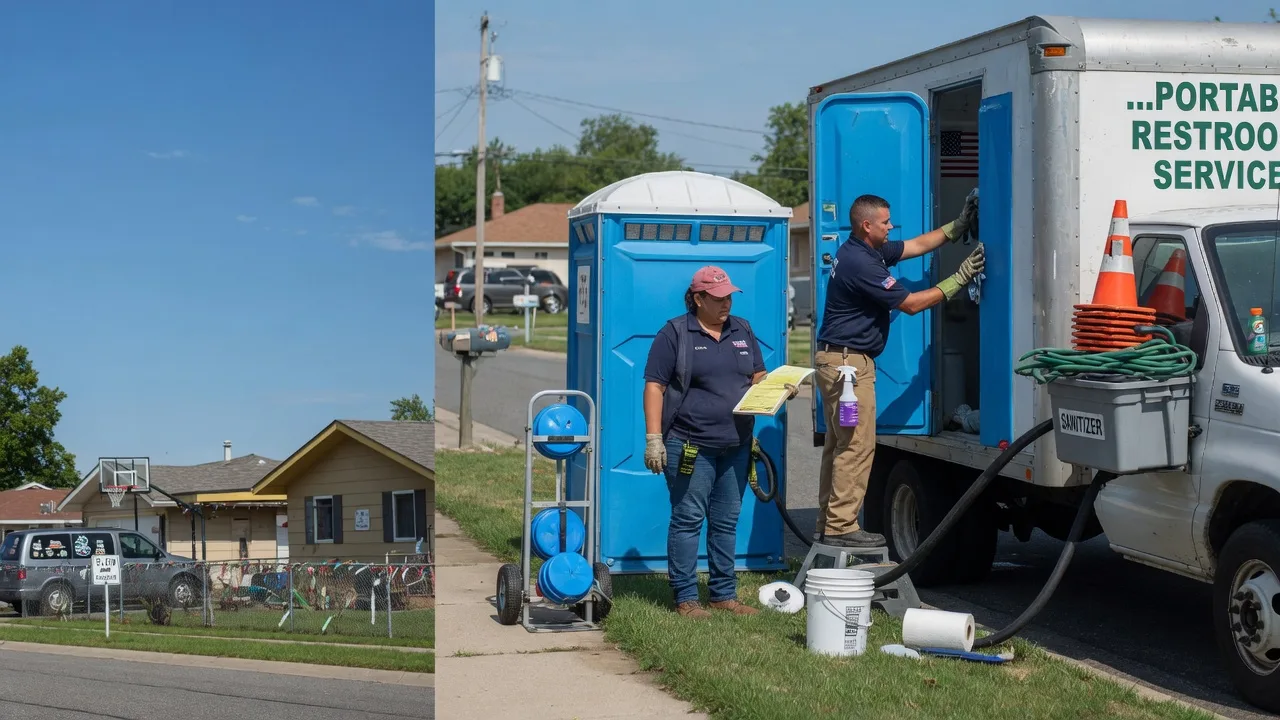 Portable Toilet Rental in Webbers Falls, OK near me